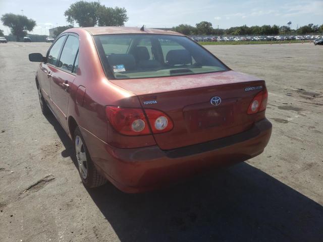 Photo 3 from auction – 2005 TOYOTA COROLLA CE with VIN 2T1BR32E85C438710