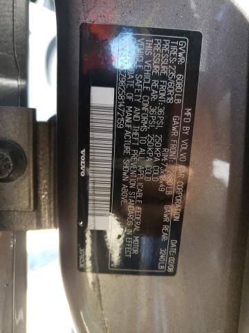 Photo 10 from auction – 2008 VOLVO XC90 3.2 with VIN YV4CZ982581472159