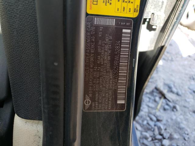 Photo 10 from auction – 2011 MINI COOPER S C with VIN WMWZC5C59BWL52834