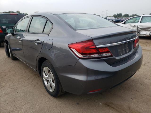 Photo 3 from auction – 2013 HONDA CIVIC LX with VIN 19XFB2F59DE066529