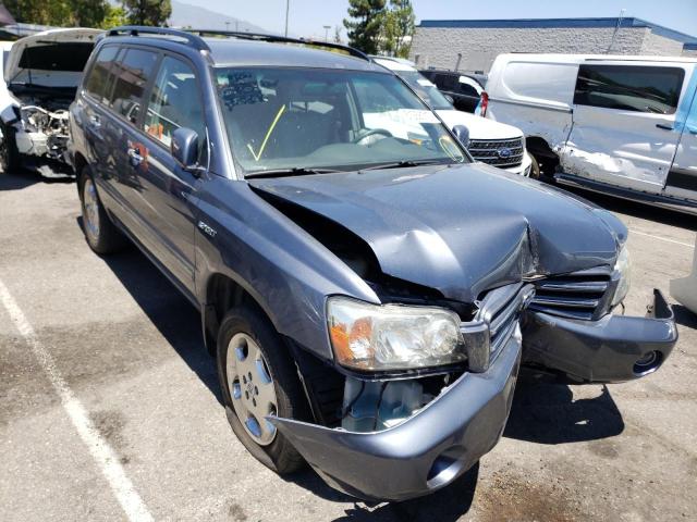 TOYOTA HIGHLANDER 2006 with VIN JTEGP21A660117356 - Photo from auction