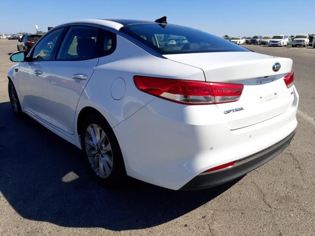 Photo 3 from auction – 2016 KIA OPTIMA EX with VIN 5XXGU4L39GG102891