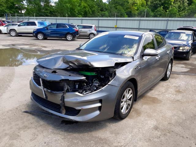 Photo 2 from auction – 2016 KIA OPTIMA LX with VIN 5XXGT4L33GG099229
