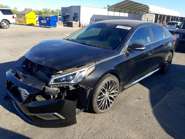 Photo 2 from auction – 2017 HYUNDAI SONATA SPO with VIN 5NPE34AF7HH470810