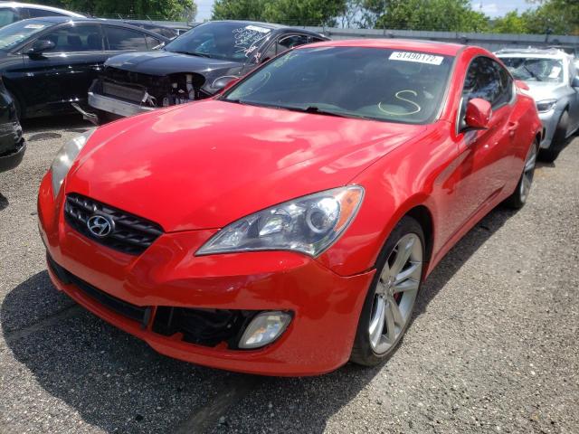 Photo 2 from auction – 2012 HYUNDAI GENESIS CO with VIN KMHHU6KHXCU076783