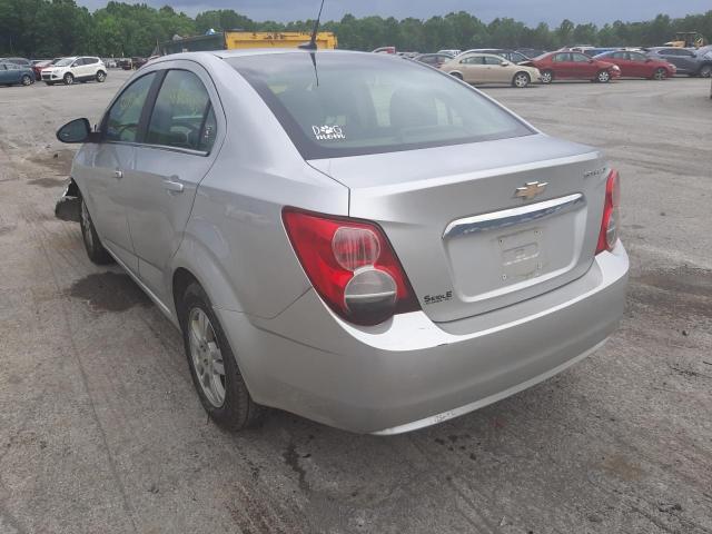 Photo 3 from auction – 2014 CHEVROLET SONIC LT with VIN 1G1JC5SGXE4190644
