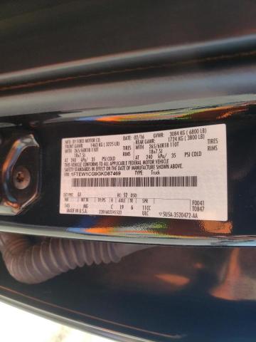 Photo 10 from auction – 2016 FORD F150 SUPER with VIN 1FTEW1CG9GKD87469