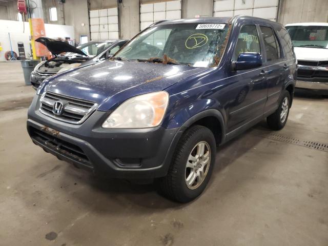 Photo 2 from auction – 2004 HONDA CR-V EX with VIN JHLRD78834C058254