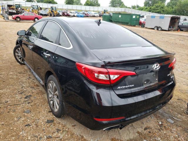 Photo 3 from auction – 2017 HYUNDAI SONATA SPO with VIN 5NPE34AF7HH586265