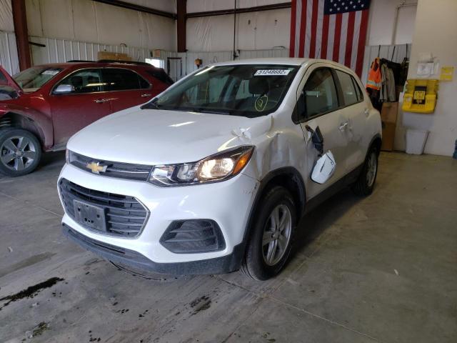 Photo 2 from auction – 2020 CHEVROLET TRAX LS with VIN 3GNCJNSB8LL131200