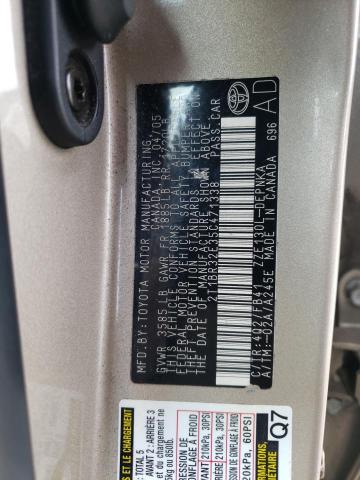 Photo 10 from auction – 2005 TOYOTA COROLLA CE with VIN 2T1BR32E35C471338