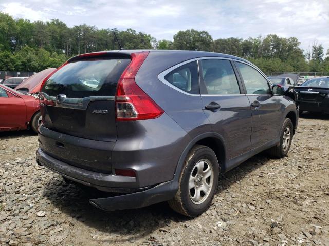 Photo 4 from auction – 2016 HONDA CR-V LX with VIN 2HKRM4H37GH602859