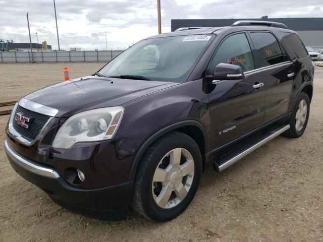 Photo 2 from auction – 2008 GMC ACADIA SLT with VIN 1GKEV23788J307129