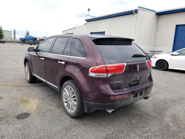 Photo 3 from auction – 2011 LINCOLN MKX with VIN 2LMDJ6JK1BBJ18299