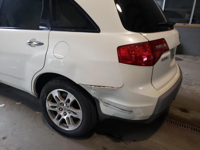 Photo 9 from auction – 2007 ACURA MDX TECHNO with VIN 2HNYD28307H529983