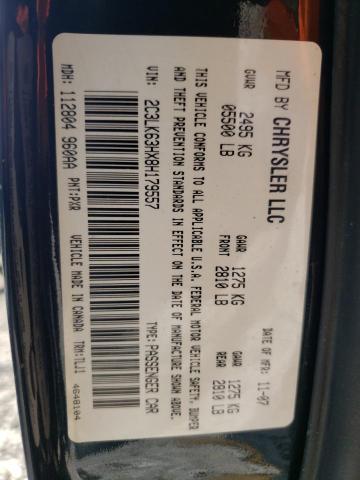 Photo 10 from auction – 2008 CHRYSLER 300C with VIN 2C3LK63HX8H179557