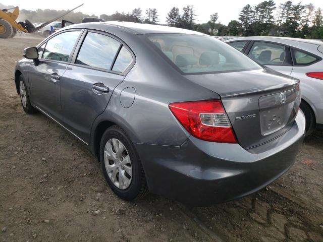 Photo 3 from auction – 2012 HONDA CIVIC LX with VIN 19XFB2F59CE368448