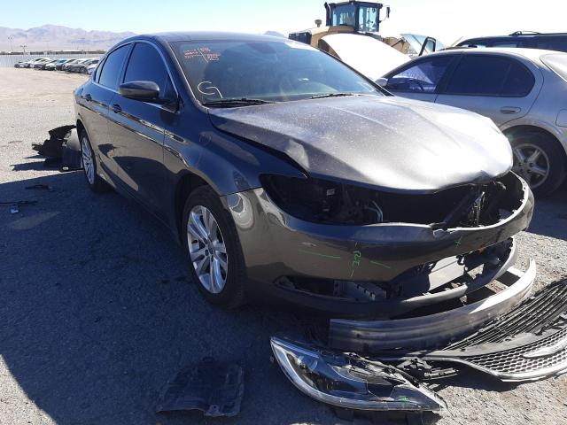CHRYSLER 200 LIMITE 2015 with VIN 1C3CCCABXFN757803 - Photo from auction