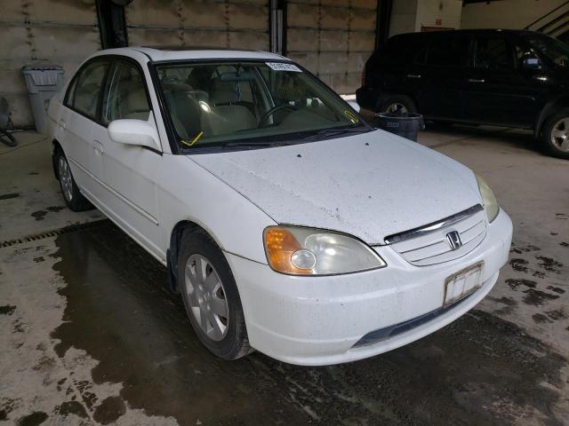 HONDA CIVIC EX 2002 with VIN 2HGES26772H601695 - Photo from auction