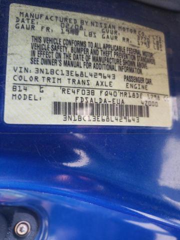 Photo 10 from auction – 2008 NISSAN VERSA S with VIN 3N1BC13E68L429643