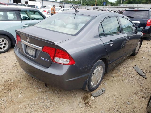 Photo 4 from auction – 2009 HONDA CIVIC HYBR with VIN JHMFA36299S009989