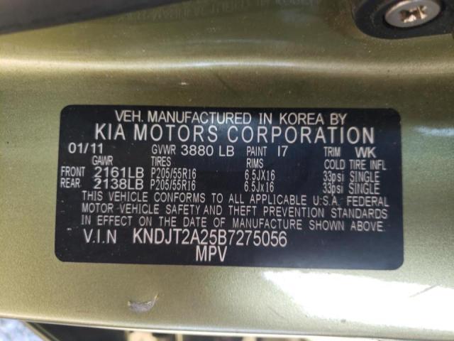 Photo 10 from auction – 2011 KIA SOUL with VIN KNDJT2A25B7275056