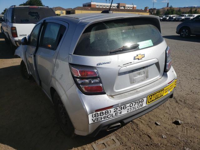 Photo 3 from auction – 2019 CHEVROLET SONIC with VIN 1G1JG6SB4K4135780