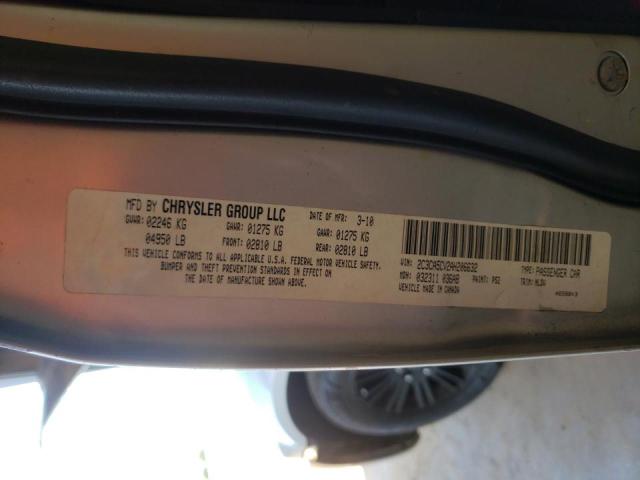 Photo 10 from auction – 2010 CHRYSLER 300 TOURIN with VIN 2C3CA5CV2AH206632