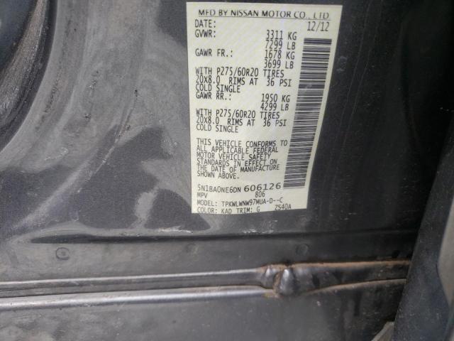 Photo 10 from auction – 2013 NISSAN ARMADA PLA with VIN 5N1BA0NE6DN606126