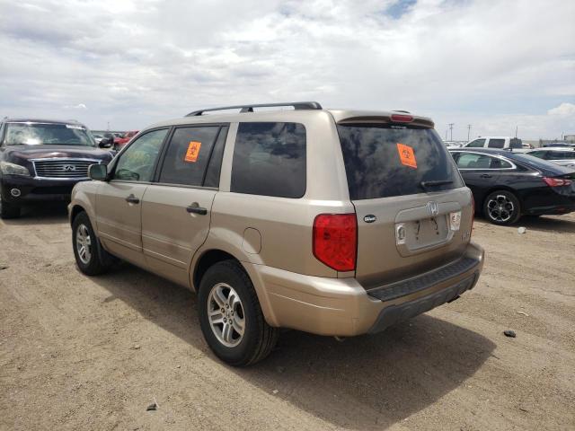 Photo 3 from auction – 2005 HONDA PILOT EXL with VIN 5FNYF18565B033987