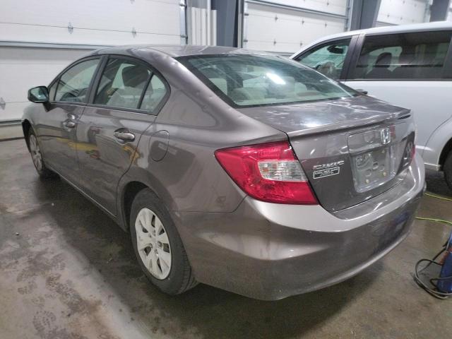 Photo 3 from auction – 2012 HONDA CIVIC LX with VIN JHMFB2F58CS003450
