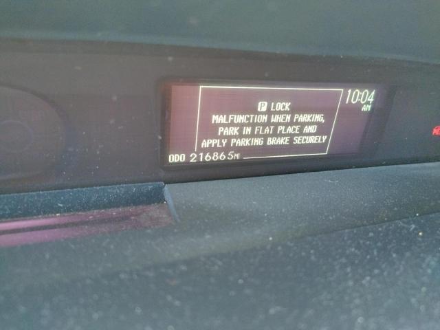 Photo 8 from auction – 2014 TOYOTA PRIUS with VIN JTDKN3DU5E1768308