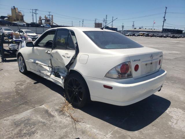 Photo 3 from auction – 2001 LEXUS IS 300 with VIN JTHBD182610026384