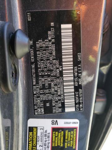 Photo 10 from auction – 2011 TOYOTA VENZA with VIN 4T3BA3BB8BU022042