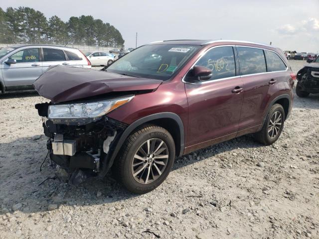 Photo 2 from auction – 2017 TOYOTA HIGHLANDER with VIN 5TDKZRFH0HS197034