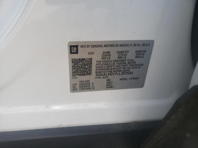 Photo 10 from auction – 2020 GMC TERRAIN SL with VIN 3GKALVEV7LL207543