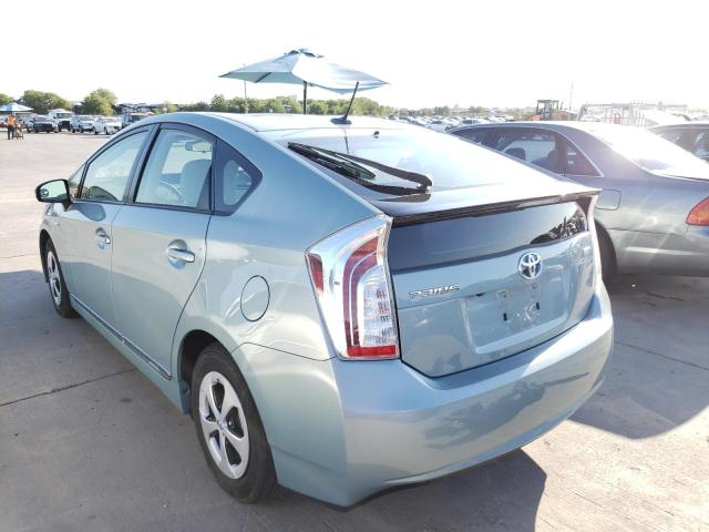 Photo 3 from auction – 2014 TOYOTA PRIUS with VIN JTDKN3DU9E1828462