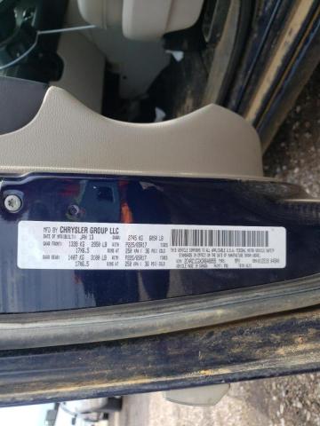 Photo 10 from auction – 2013 CHRYSLER TOWN & COU with VIN 2C4RC1CGXDR648955