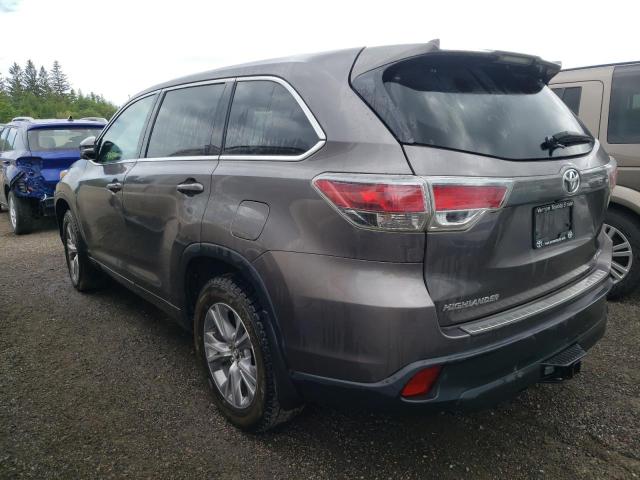 Photo 3 from auction – 2016 TOYOTA HIGHLANDER with VIN 5TDBKRFH2GS251355