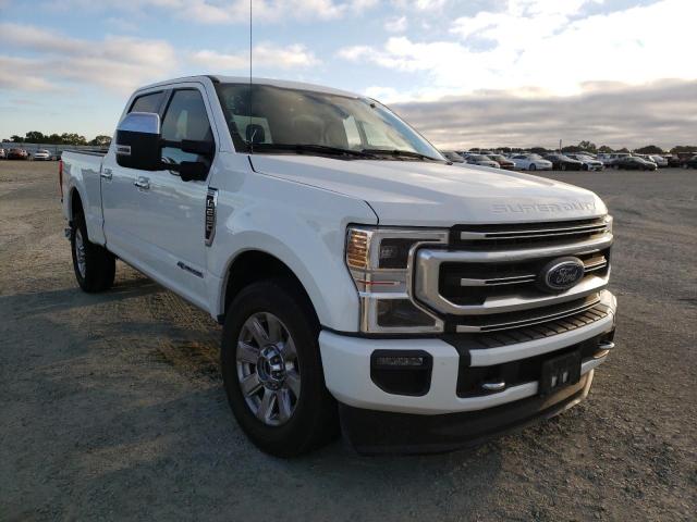 FORD F250 SUPER 2021 with VIN 1FT7W2BT1MEC38481 - Photo from auction