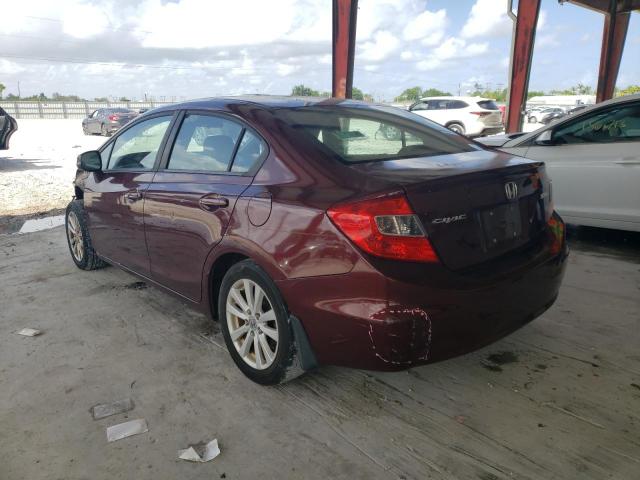 Photo 3 from auction – 2012 HONDA CIVIC EXL with VIN 19XFB2F9XCE050647