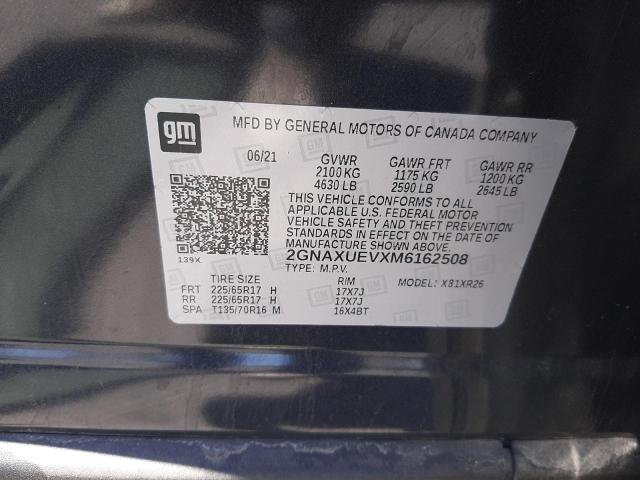 Photo 10 from auction – 2014 CHEVROLET EQUINOX LT with VIN 2GNAXUEVXM6162508