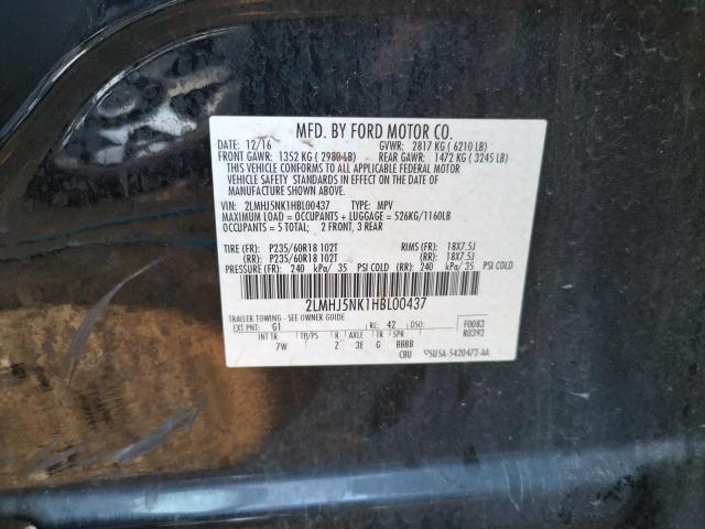 Photo 10 from auction – 2017 LINCOLN MKT with VIN 2LMHJ5NK1HBL00437