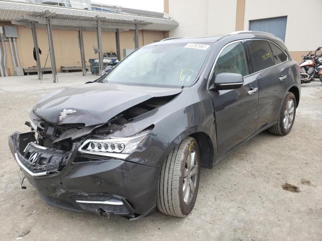 Photo 2 from auction – 2014 ACURA MDX ADVANC with VIN 5FRYD4H83EB045210