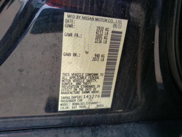 Photo 10 from auction – 2014 NISSAN ALTIMA 2.5 with VIN 1N4AL3AP1EC145276