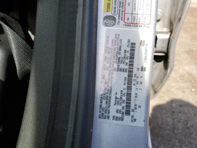 Photo 10 from auction – 2014 FORD FIESTA SE with VIN 3FADP4BJ2EM117518