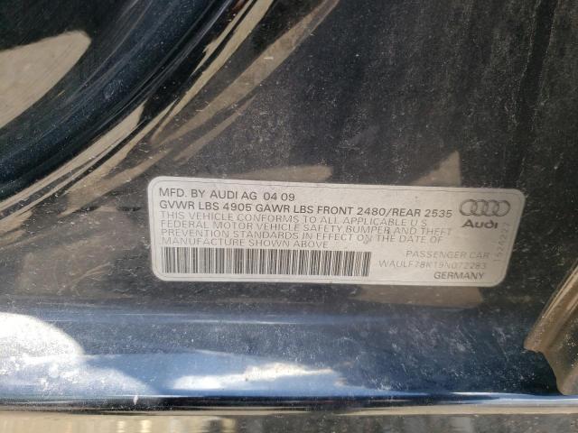 Photo 10 from auction – 2009 AUDI A4 2.0T QU with VIN WAULF78K19N072283