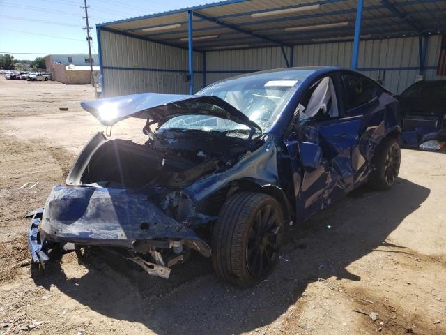 Photo 2 from auction – 2020 TESLA MODEL Y with VIN 5YJYGDEE8LF013594