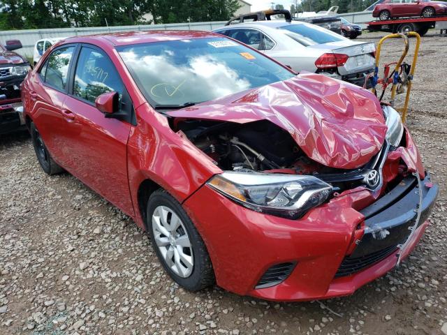 TOYOTA COROLLA L 2015 with VIN 2T1BURHE5FC336176 - Photo from auction