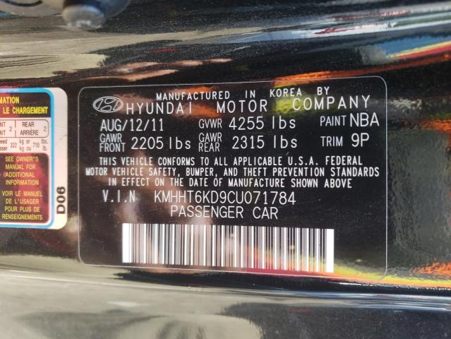 Photo 10 from auction – 2012 HYUNDAI GENESIS CO with VIN KMHHT6KD9CU071784